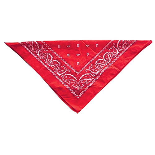 ptit-clown-bandana-55-x-55-cm-rot-cowboy-stofftuch image 2
