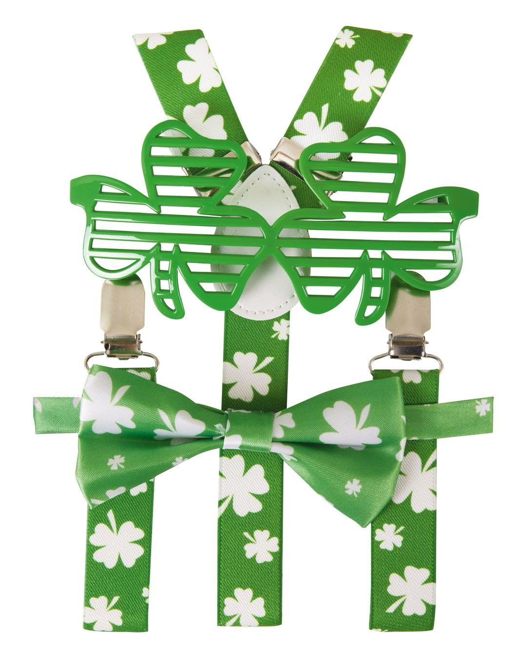 p-tit-clown-st-patrick-s-day-set-hosentr-ger-fliege-brille image 1