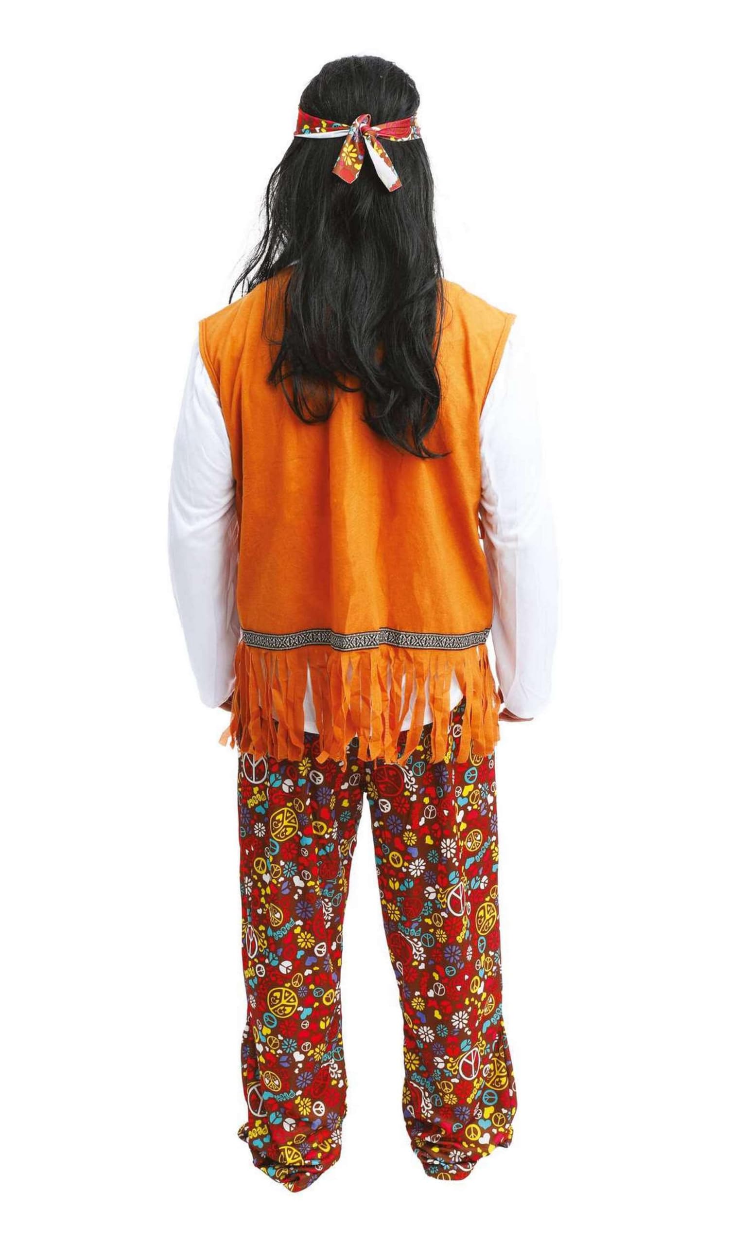 ptit-clown-hippie-kost-m-f-r-herren-polyester image 3