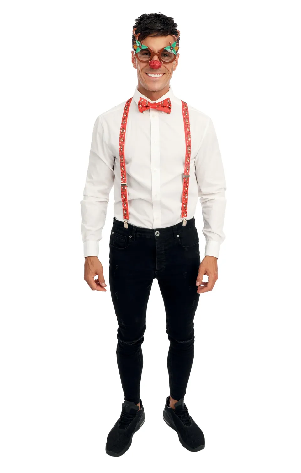 ptit-clown-set-no-l-weihnachts-accessoire-set-rot-einheitsgr-e image 1