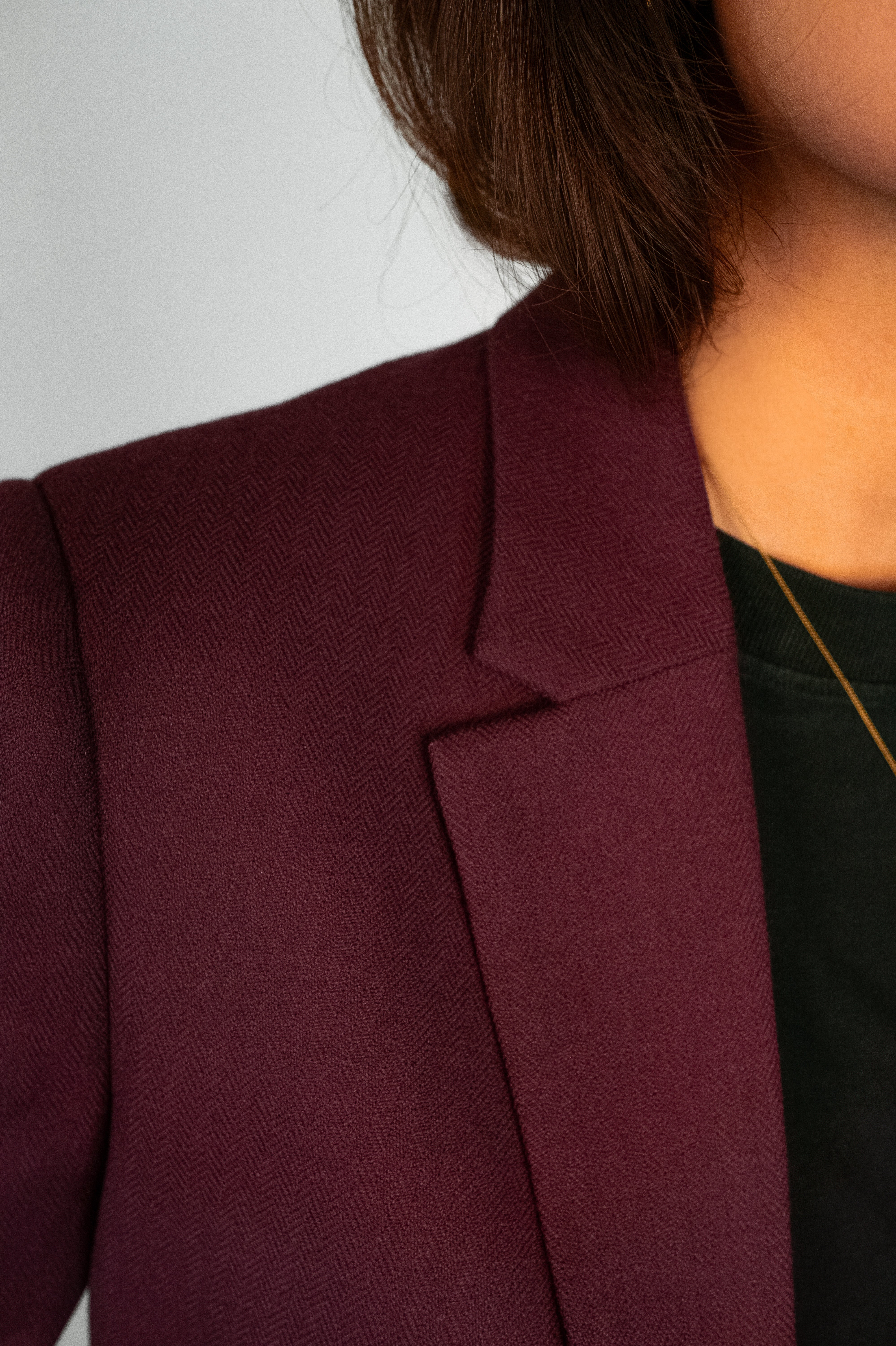 lotta-ludwigson-lotta-blazer-deep-burgundy-herringbone image 3