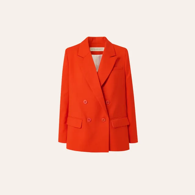 lotta-ludwigson-alva-blazer-tangerine-red image 1