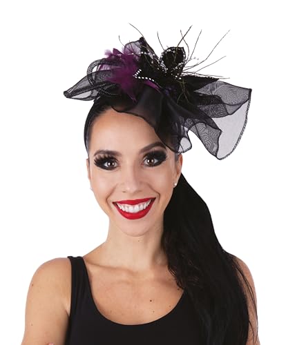 ptit-clown-22981-haarreif-halloween-schwarz-violett-grusel-accessoire image 5