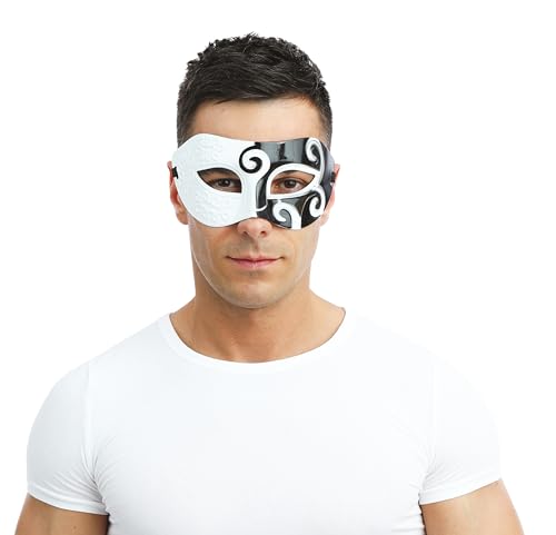 p-tit-clown-23388-venezianische-maske-wolf-schwarz-wei-erwachsene image 6