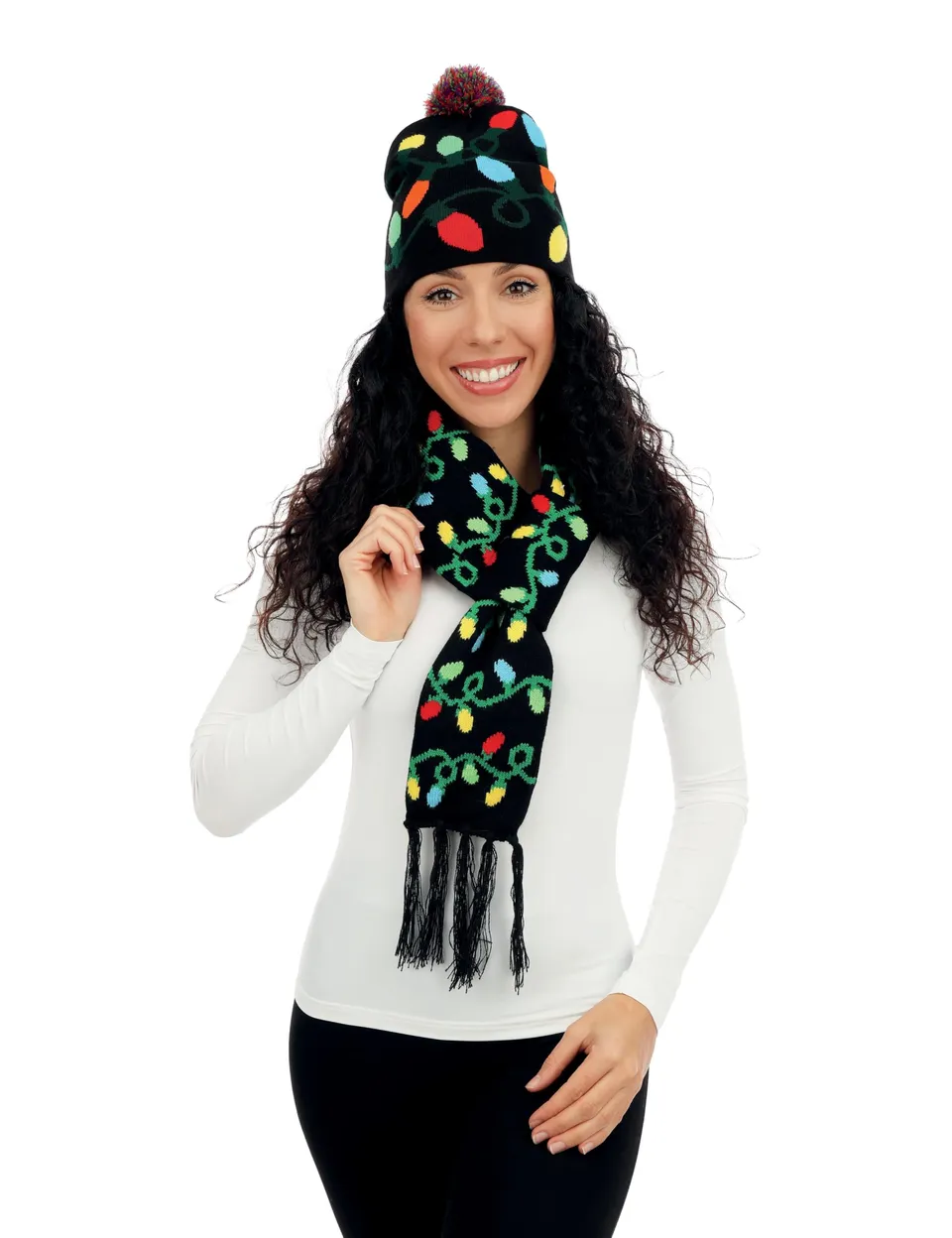 ptit-clown-48334-weihnachtsm-tze-und-schal-girlande image 1