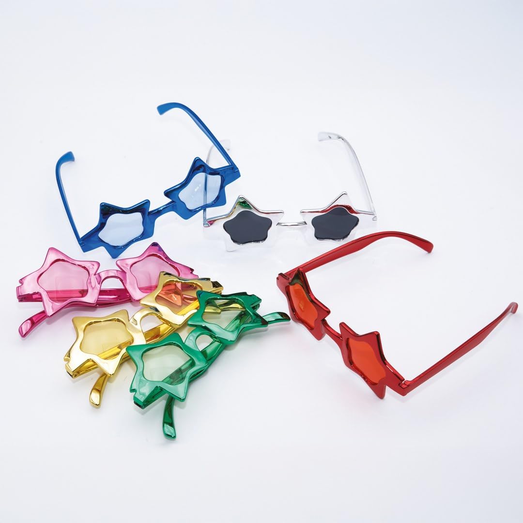 ptit-clown-35322-brille-etoile-metallic-kunststoff-mehrfarbig image 3