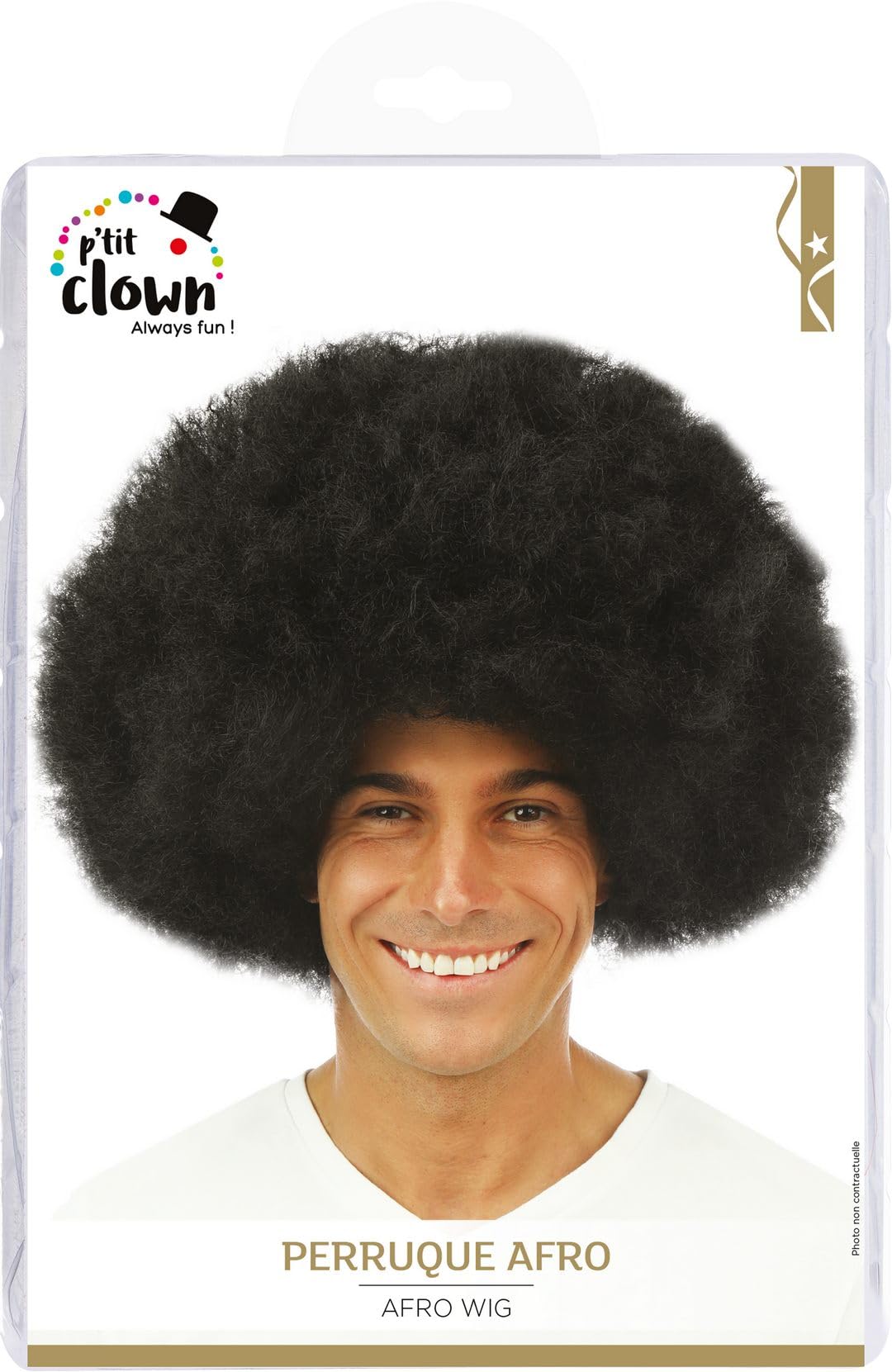ptit-clown-big-afro-per-cke-schwarz image 5