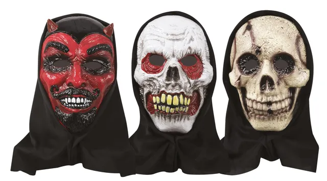 ptit-clown-clown-kannibalen-maske-erwachsene-halloweenmaske-mehrfarbig image 1