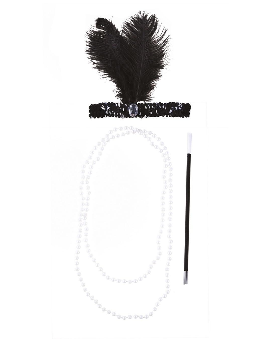 p-tit-clown-charleston-verkleidungsset-schwarz-one-size image 1