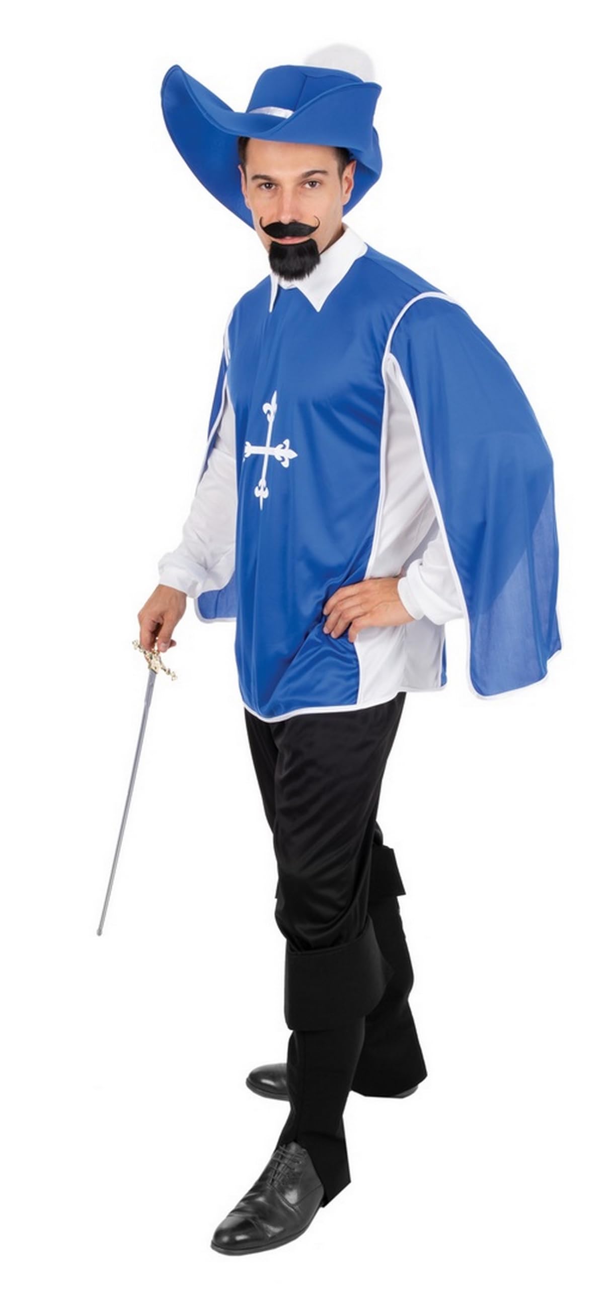 ptit-clown-musketier-kost-m-erwachsene-komplett image 2