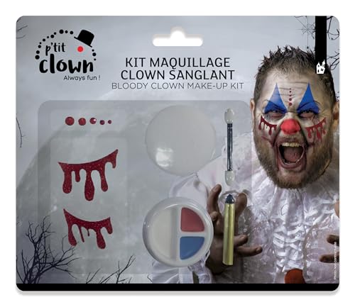 p-tit-clown-make-up-set-blut-k-rbis-horror-effekt image 5