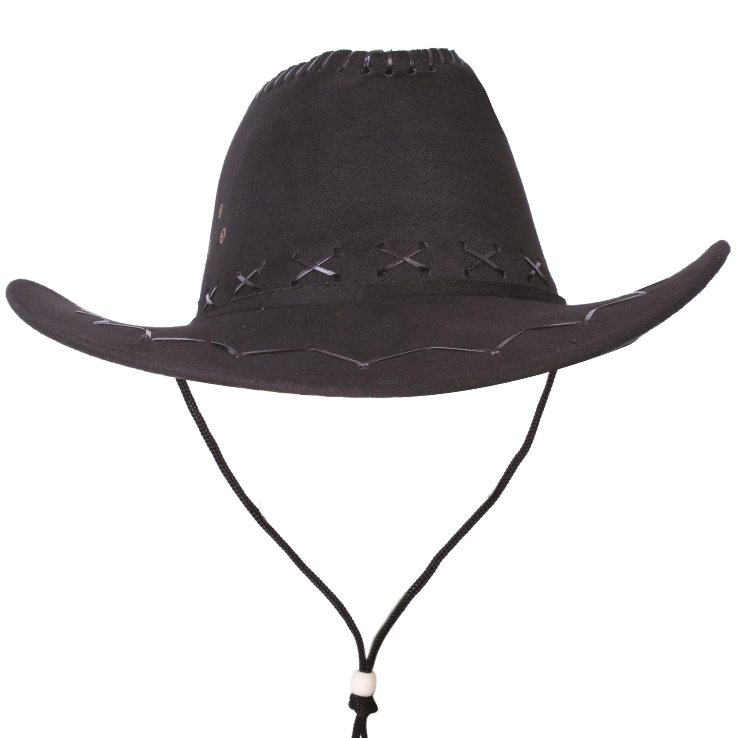 ptit-clown-cowboy-hut-nubukleder-optik-mit-ziernaht image 2