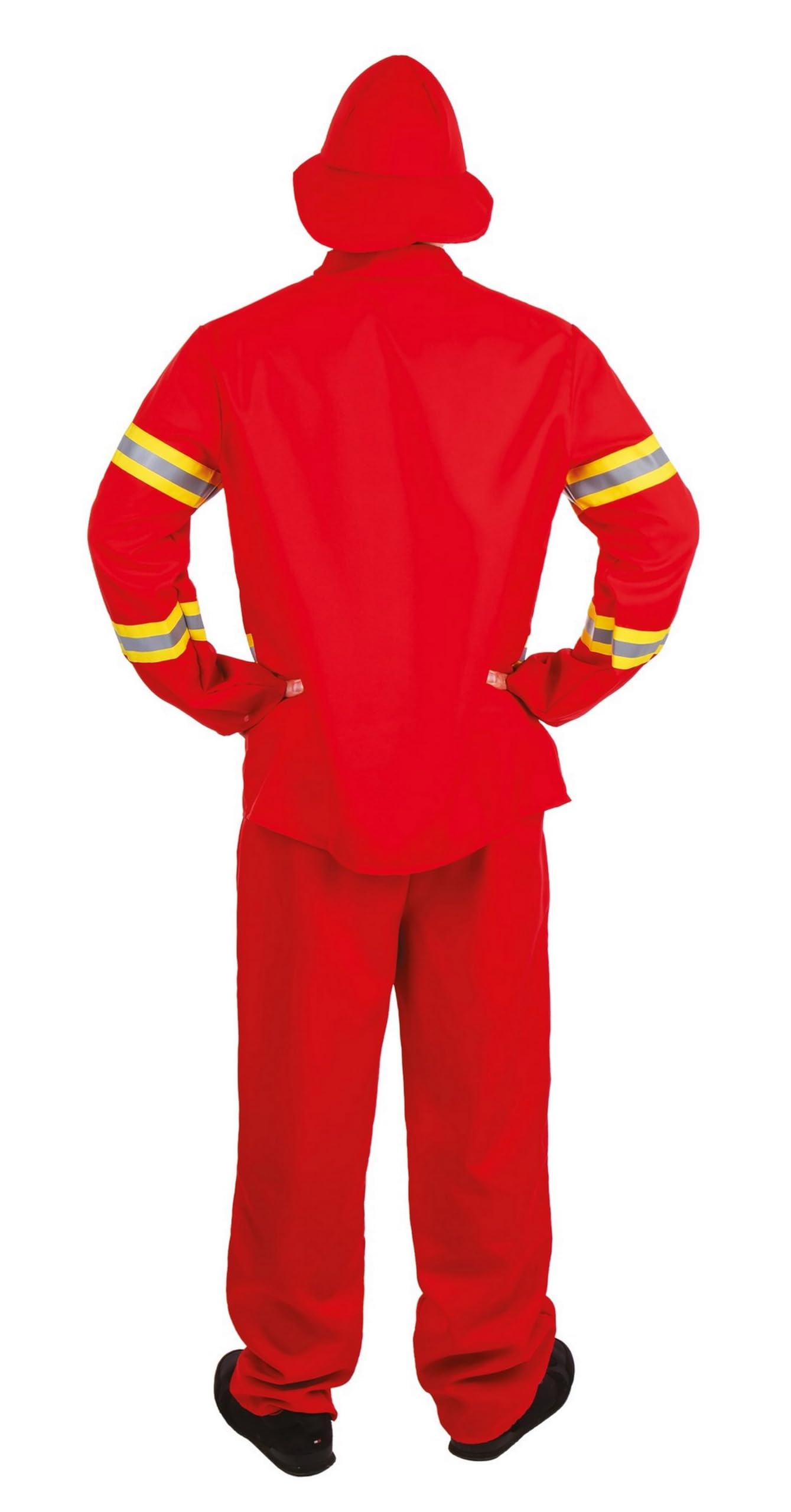 ptit-clown-feuerwehrmann-kost-m-erwachsene-realistisch-polyester image 3