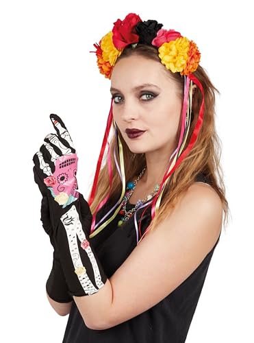 ptit-clown-30046-day-of-the-dead-kost-mset-damen-mit-haarreif image 6