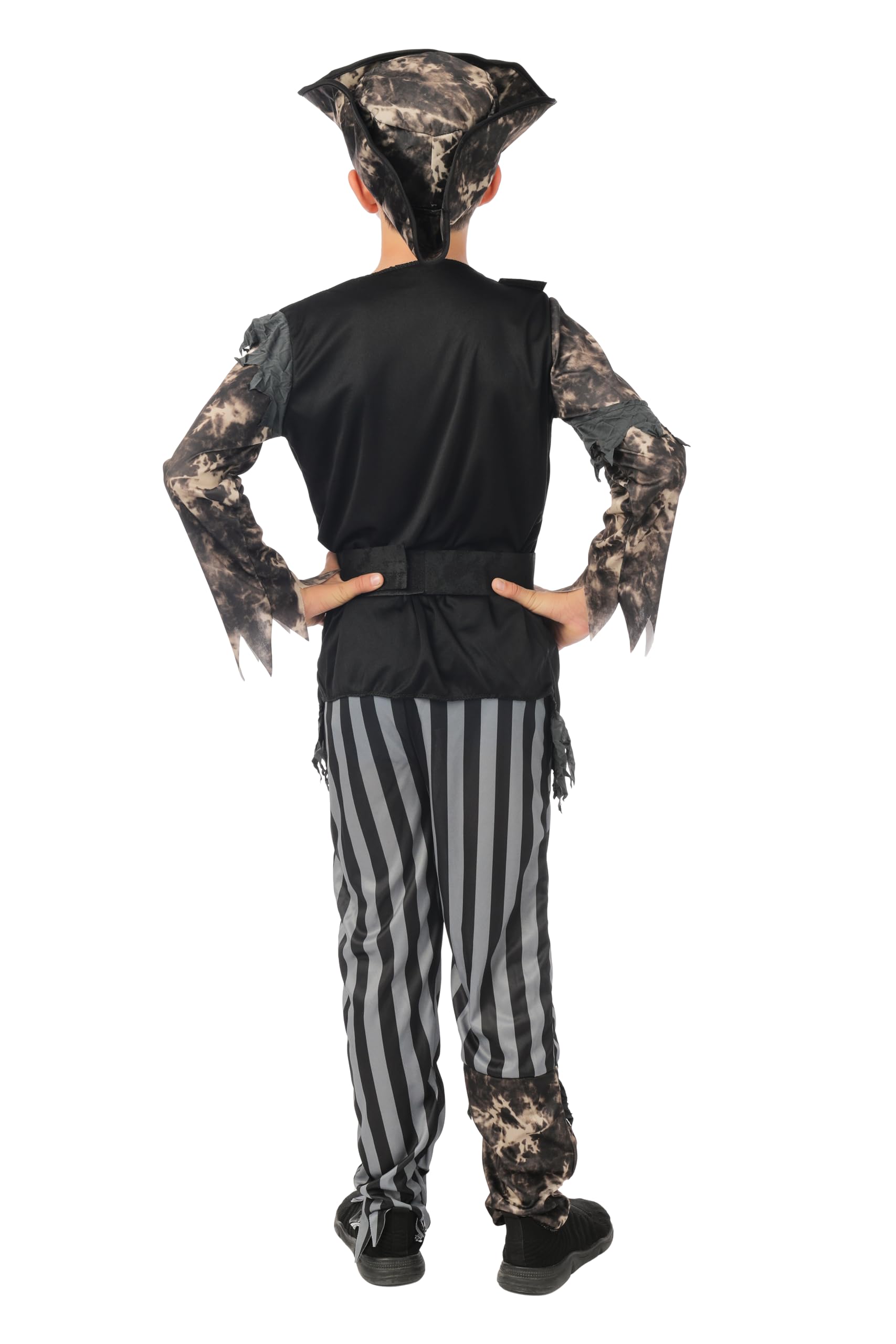 p-tit-clown-skelett-pirat-kost-m-kind-halloween-5-teilig image 3