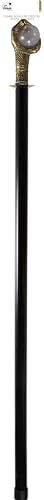 ptit-clown-canne-pommeau-boule-de-cristal-gehstock-87-cm-mit-krallen image 5