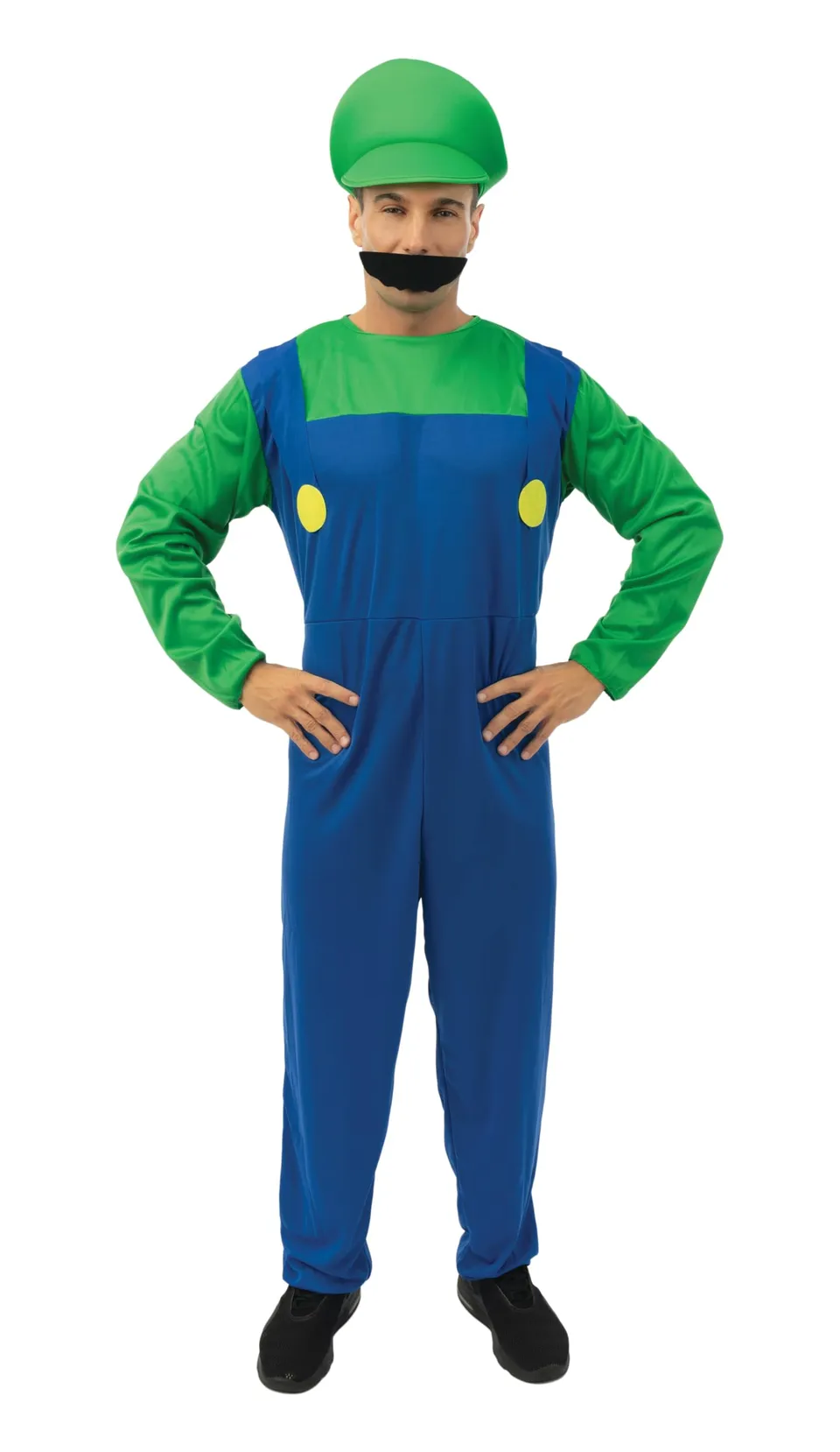 ptit-clown-klempner-kost-m-overall-gr-n-large-unisex image 1
