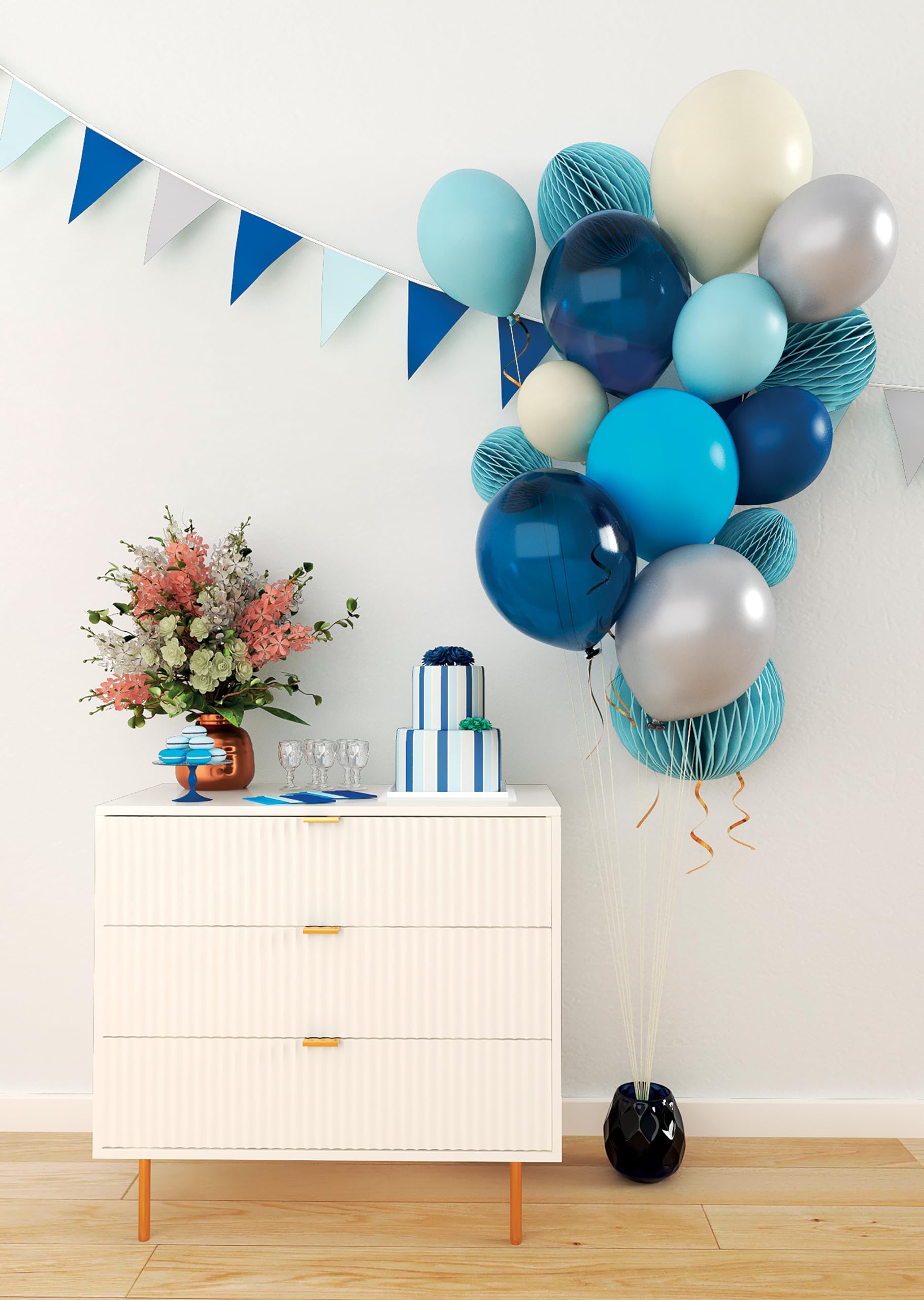 p-tit-clown-luftballons-blau-30-cm-10er-pack image 1