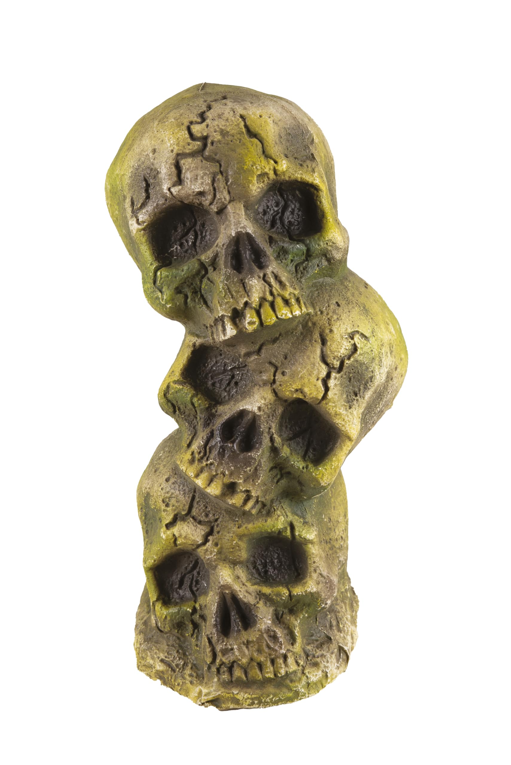 p-tit-clown-totenkopf-halloween-deko-zum-aufstellen-gebl-mter-sch-del-24-cm image 6
