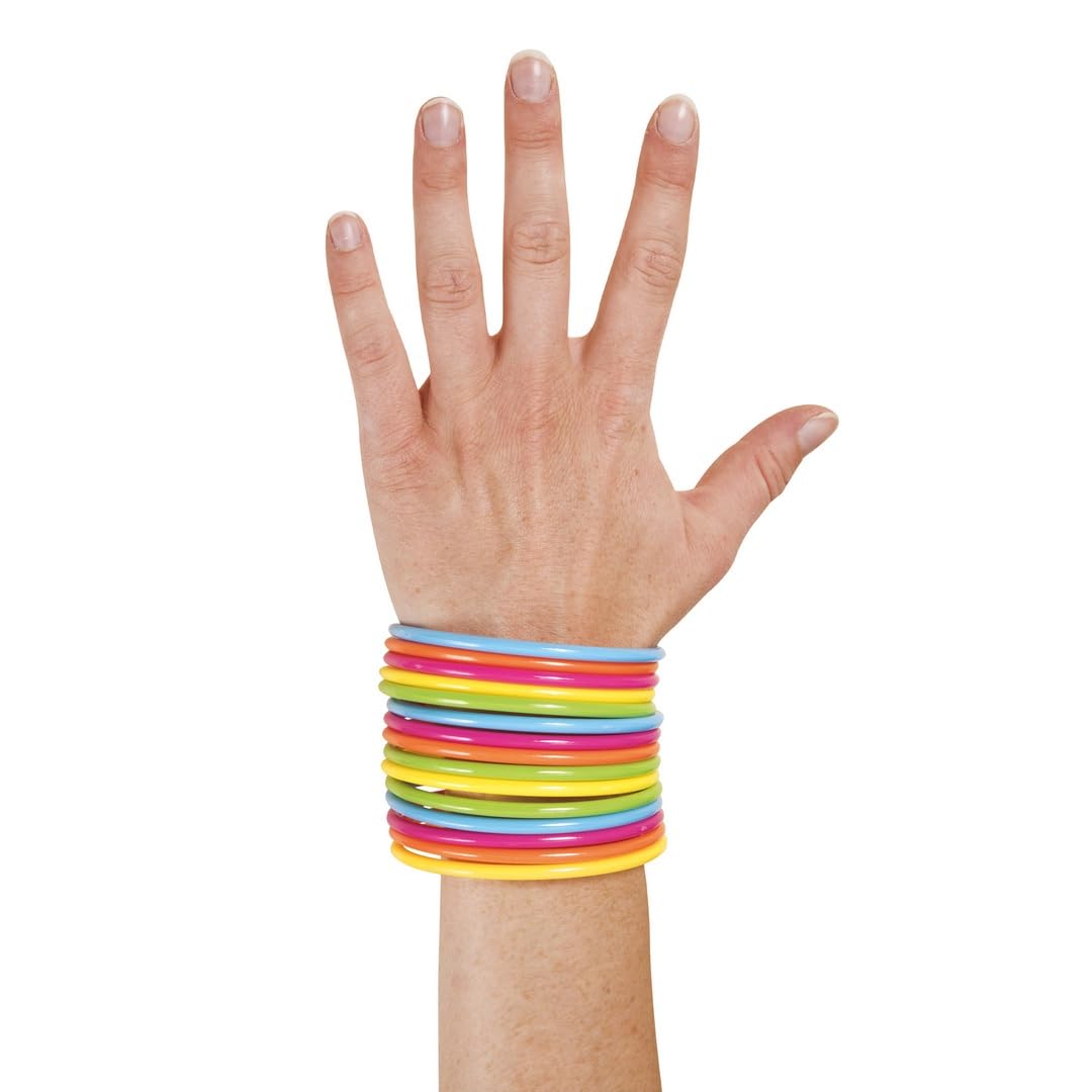 ptit-clown-17538-armreif-set-15-st-ck-kunststoff-bunt image 1