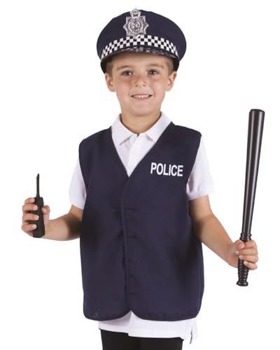 p-tit-clown-polizei-kost-m-set-kind-einheitsgr-e-dunkelblau image 8