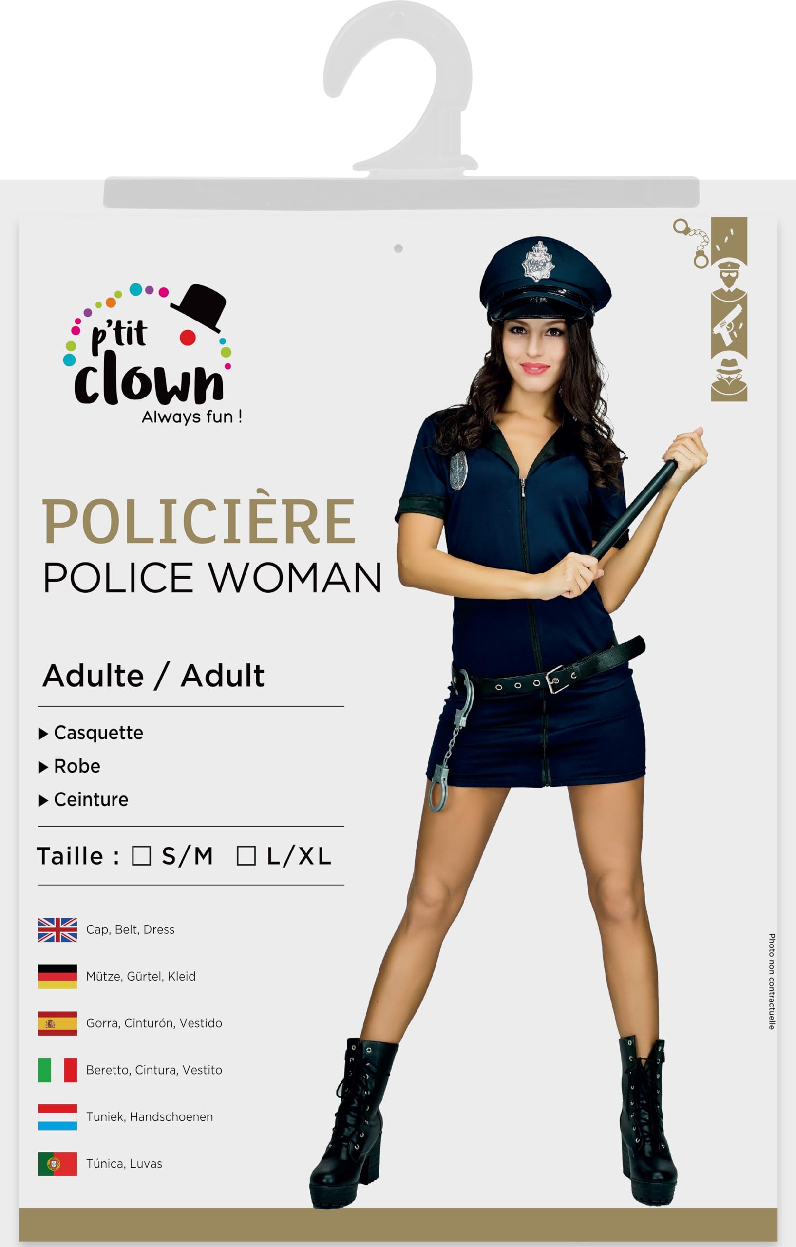 p-tit-clown-re44099-polizei-kost-m-damen-l-xl image 3