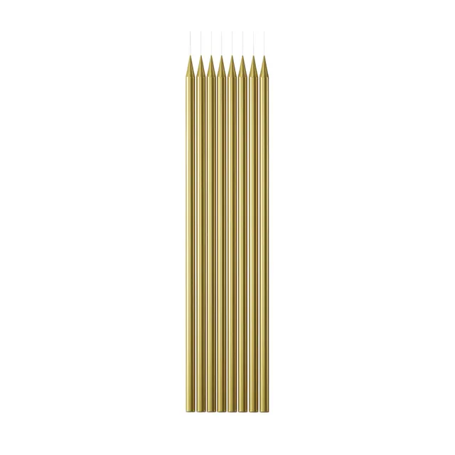 p-tit-clown-re22719-kuchenkerzen-24er-set-gold-15-3-cm-mit-halter image 1