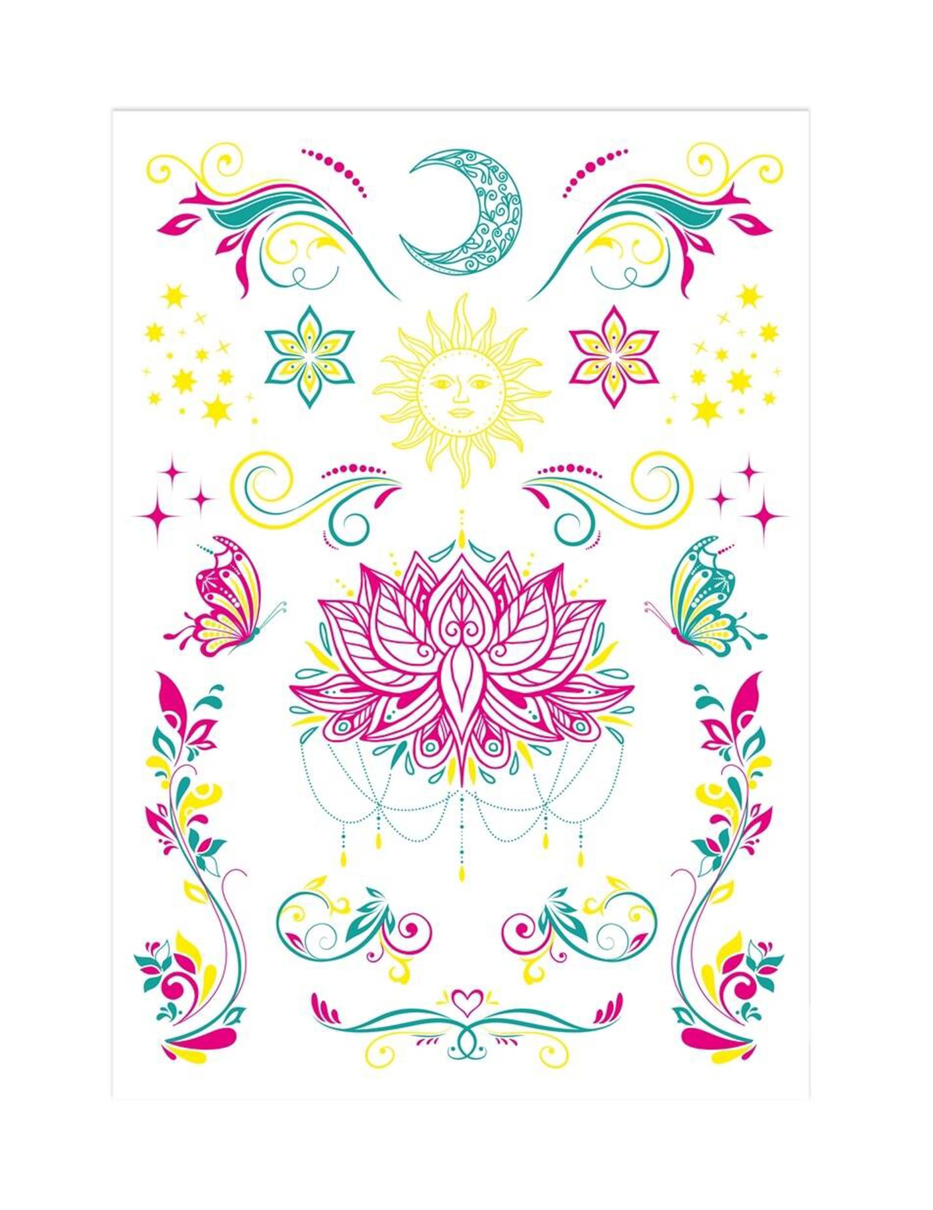 p-tit-clown-23872-ephemere-uv-tattoos-neon-f-r-schwarzlicht image 1