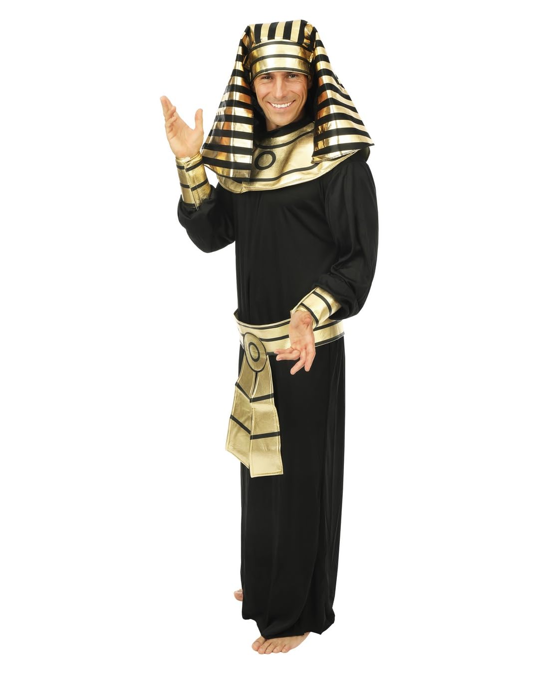 ptit-clown-pharao-tutanchamun-kost-m-herren-schwarz image 3