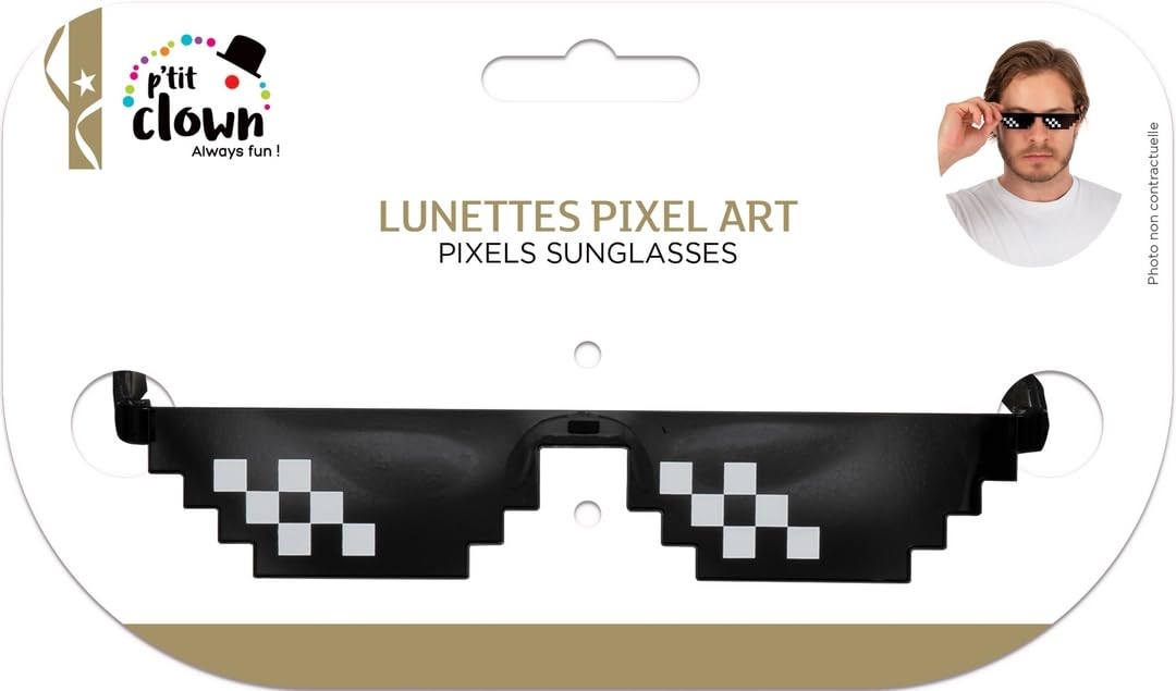 ptit-clown-pixel-art-brille-erwachsenen-kost-mbrille-im-pixel-design-party-acces image 7