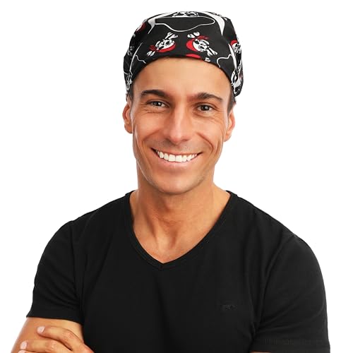 p-tit-clown-bandana-totenkopf-schwarz-50x50-cm-19112-piratentuch image 7