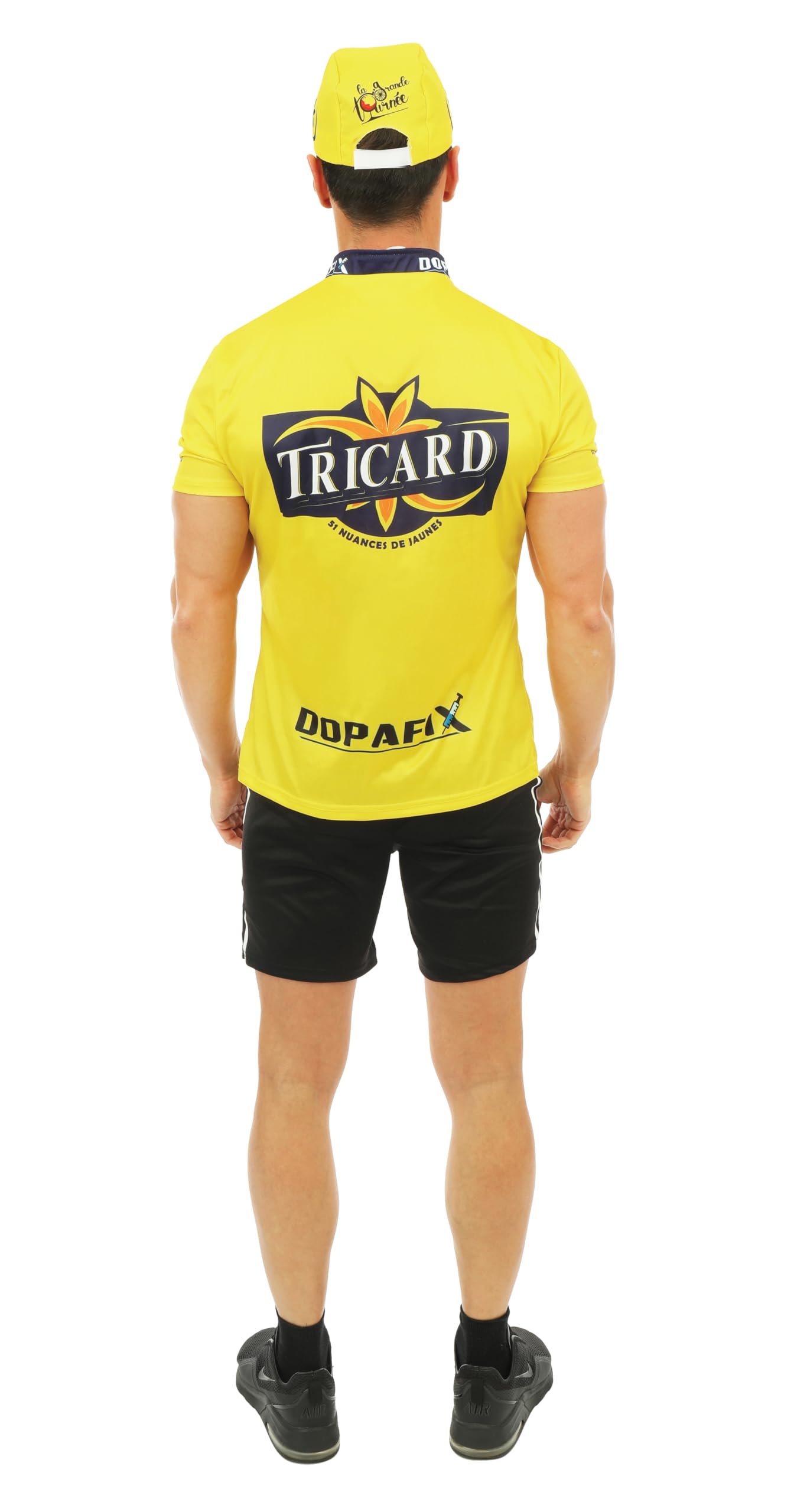 ptit-clown-radfahrerkost-m-f-r-erwachsene-mit-t-shirt-shorts-und-m-tze image 3