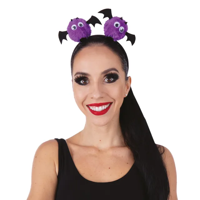 ptit-clown-haarreif-fledermaus-halloween-kost-m-accessoire image 1