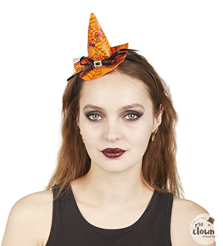 ptit-clown-mini-hexenhut-haarreif-karneval-halloween-kost-m-accessoire-multicolo image 2