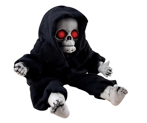 p-tit-clown-skelett-puppe-animiert-30-cm-mit-sound-und-leucht-augen image 3