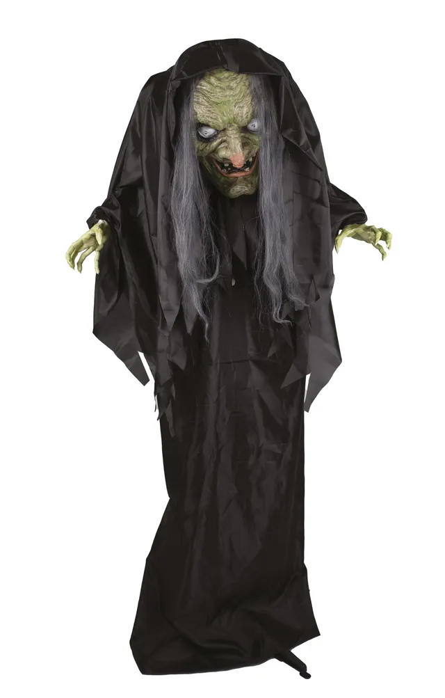 ptit-clown-bucklige-hexe-160-cm-halloween-animatronic-mit-sound-und-licht image 1
