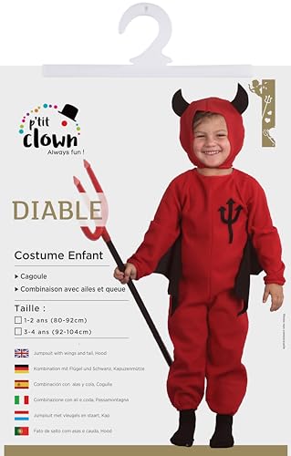 p-tit-clown-teufel-kost-m-rot-baby-diable-rouge image 6