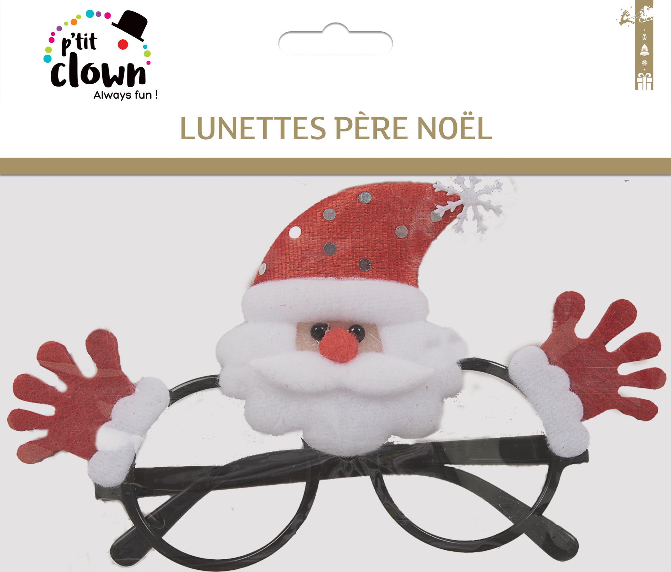 p-tit-clown-weihnachtsmann-deko-brille-partybrille-erwachsene image 4
