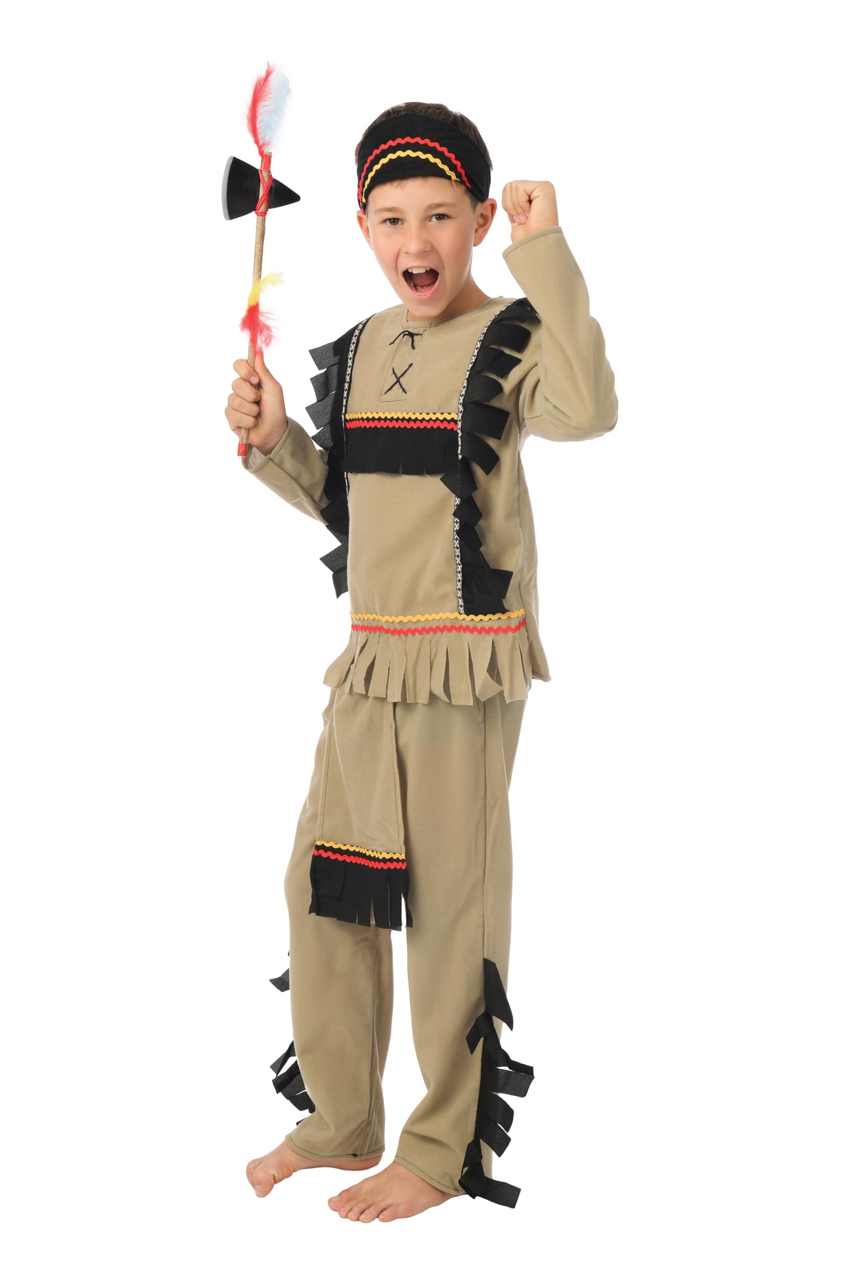p-tit-clown-88145-kinderkost-m-luxus-indianer-10-12-jahre image 2