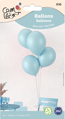 p-tit-clown-eco-luftballons-pastell-himmelblau-30-cm-10-st-ck image 7