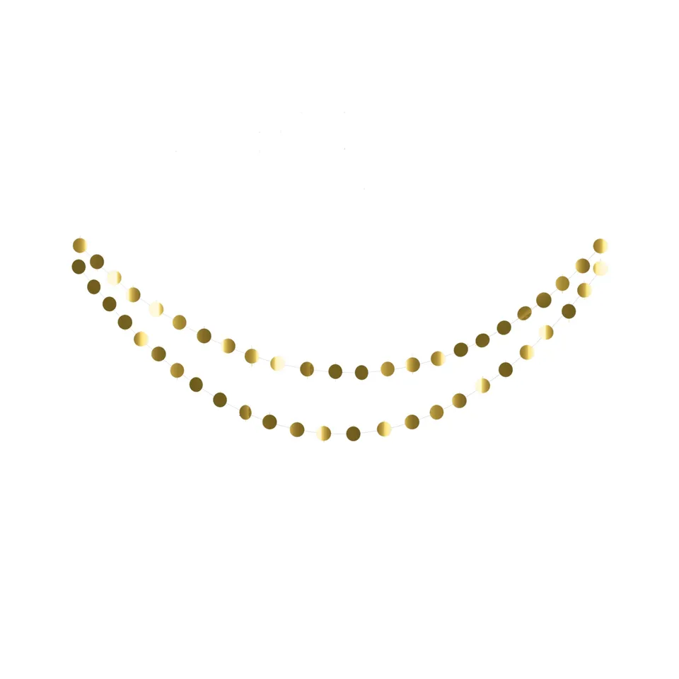 p-tit-clown-re22606-girlande-mini-scheiben-gold-5-m-party-girlande image 1