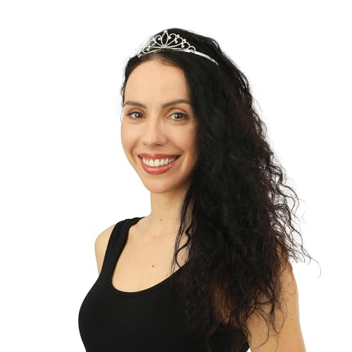 p-tit-clown-14102-prinzessinnen-diadem-luxus-versilbertes-metall-mit-strass-einh image 6