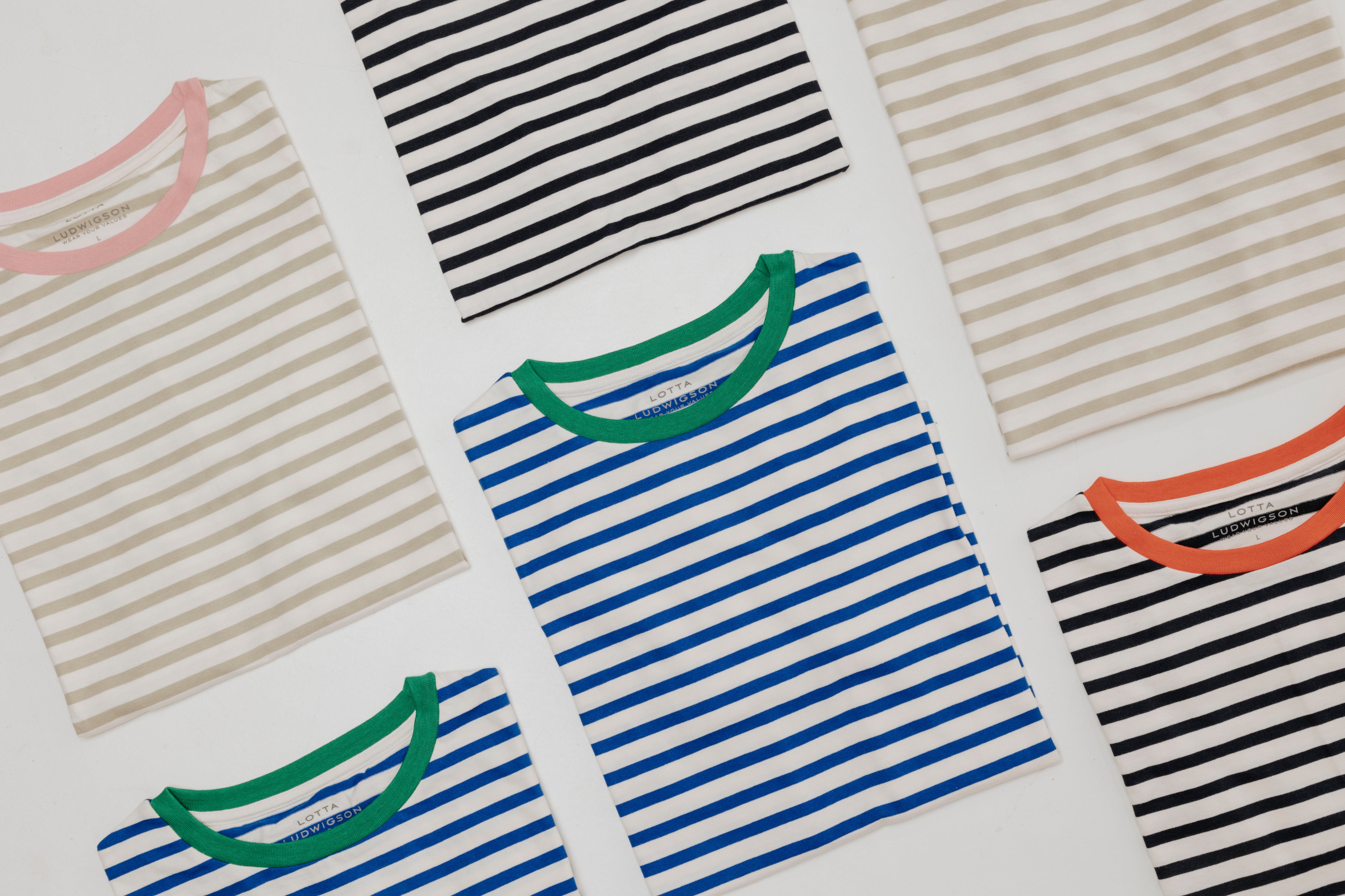 lotta-ludwigson-luma-midweight-single-jersey-t-shirt-royal-blue-striped image 5