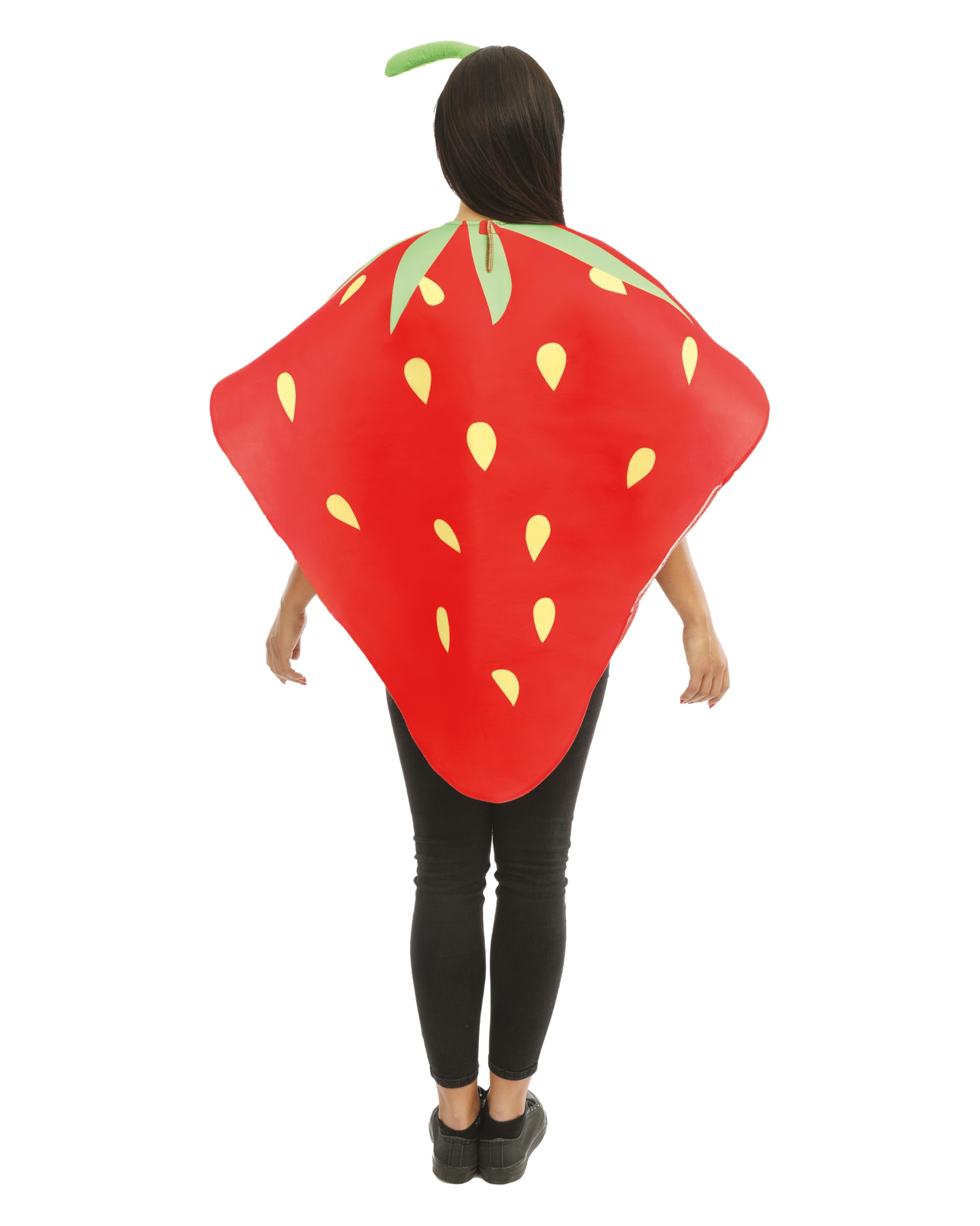 ptit-clown-23924-erdbeere-kost-m-erwachsene-rot-einheitsgr-e image 4