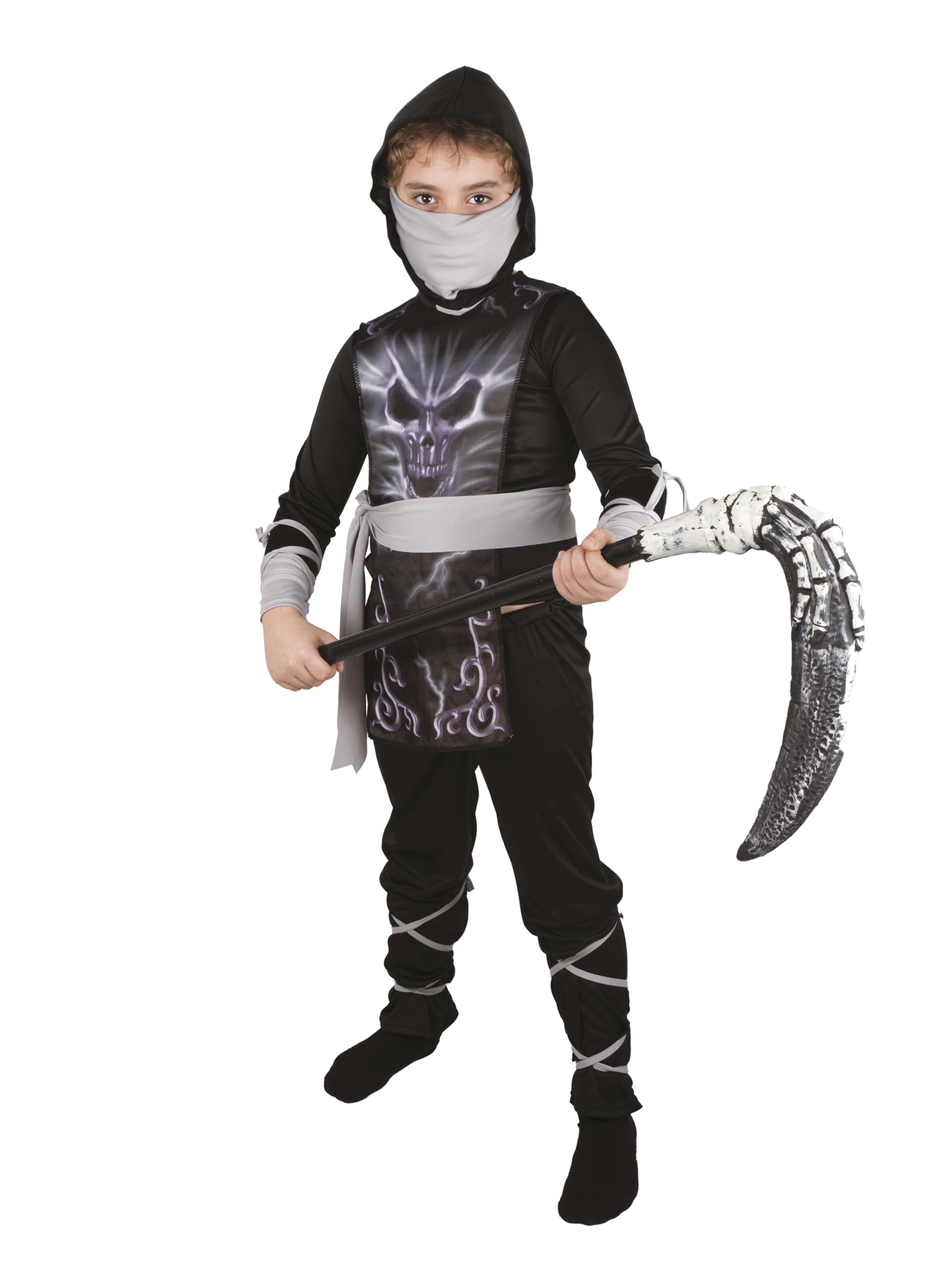 p-tit-clown-ninja-skelett-kinderkost-m-halloween-4-teilig image 2