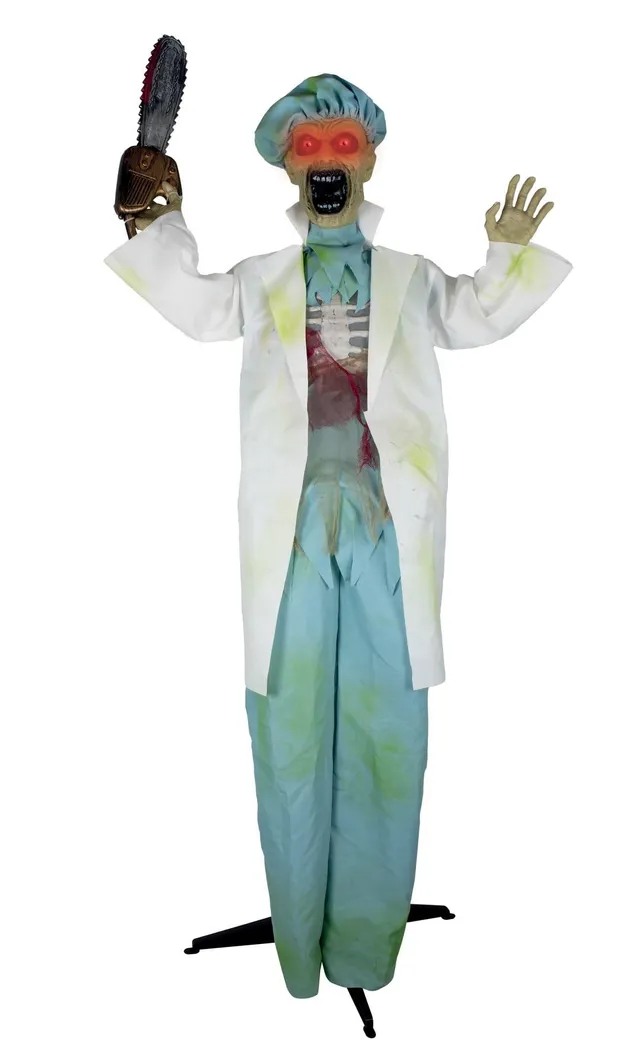 ptit-clown-halloween-chirurg-mit-kettens-ge-animatronic-178-cm image 1