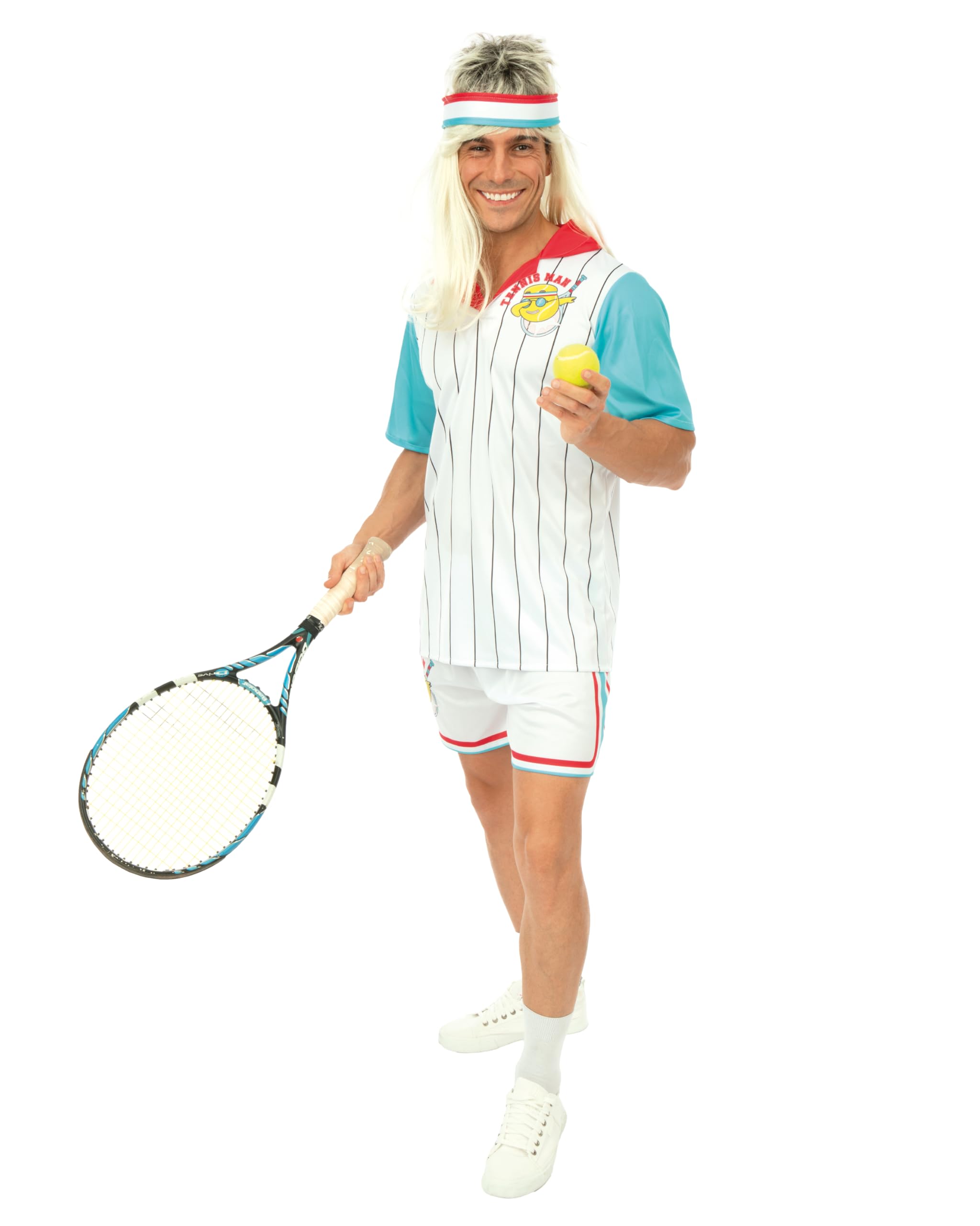 p-tit-clown-tennisspieler-sportkost-m-f-r-erwachsene-polyester image 1