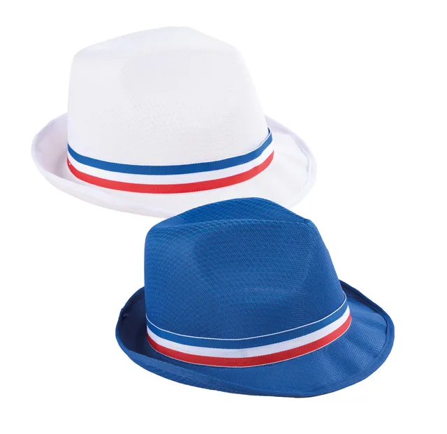 p-tit-clown-22389-borsalino-hut-frankreich-blau-wei-rot-fan-hut image 1