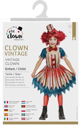 p-tit-clown-clown-vintage-kost-m-m-dchen-10-12-jahre image 7