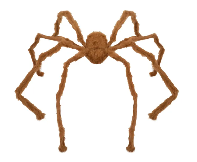 ptit-clown-riesenspinne-braun-128-cm-halloween-deko image 1